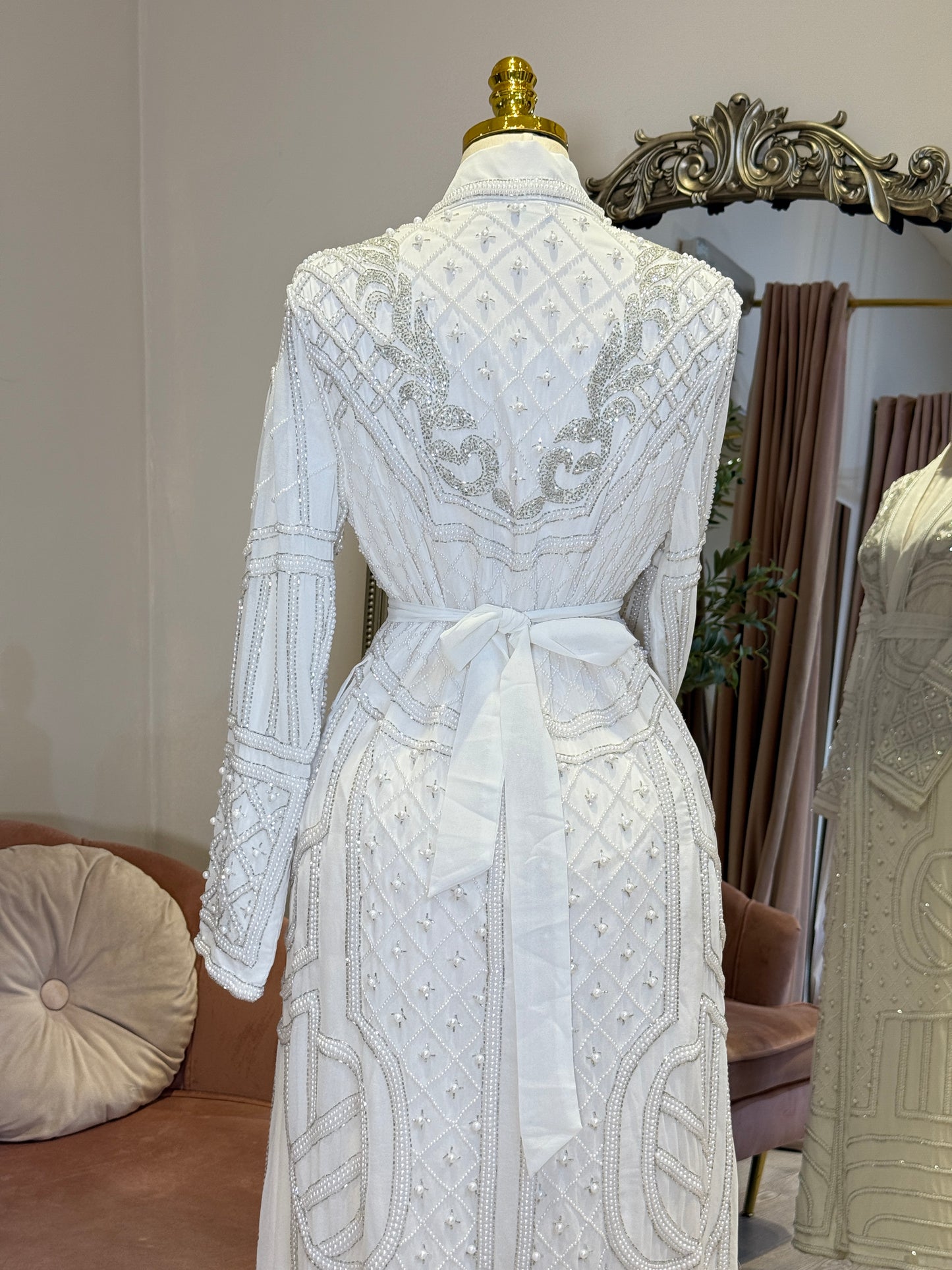 Azalia Blazer Hand Embellished Gown