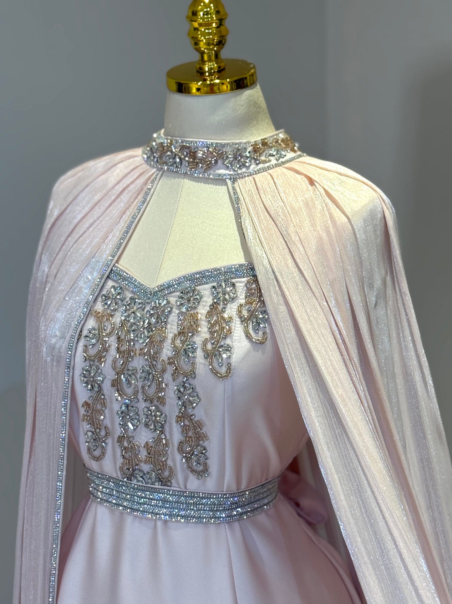 Athena 3 Piece Elegant Luxury Hand Embellished Caftan