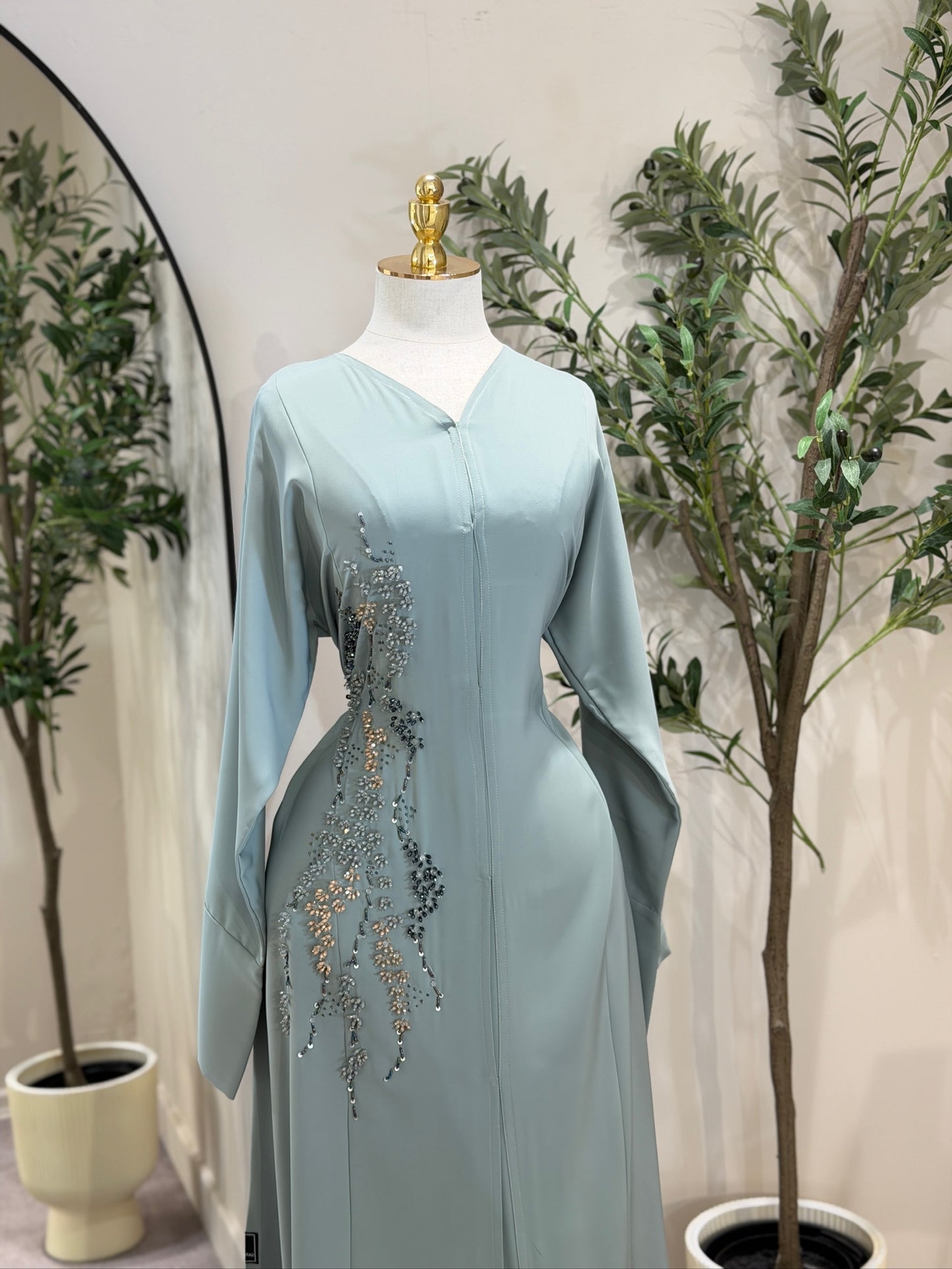 Hajar Luxury Khaliji Abaya