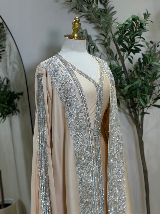 Arya 3 Piece Luxury Khaliji Caftan