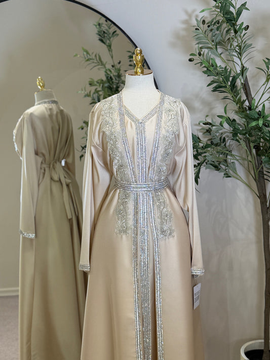 Reem 3 Piece Luxury Khaliji Caftan