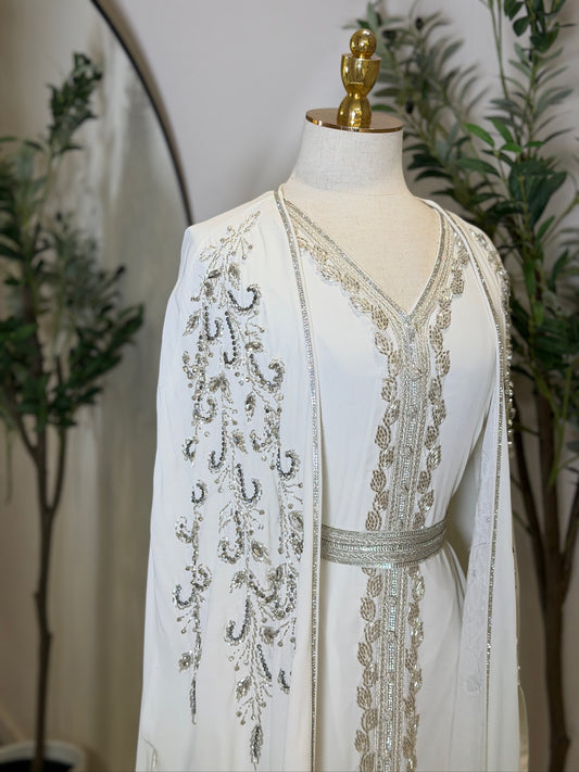 Selin 3 Piece Luxury Khaliji Caftan