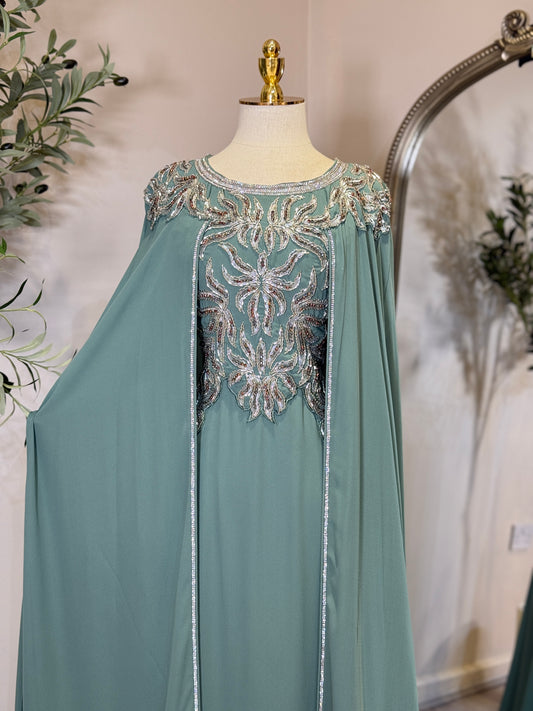 Joud Hand Embellished Luxury Khaliji Caftan