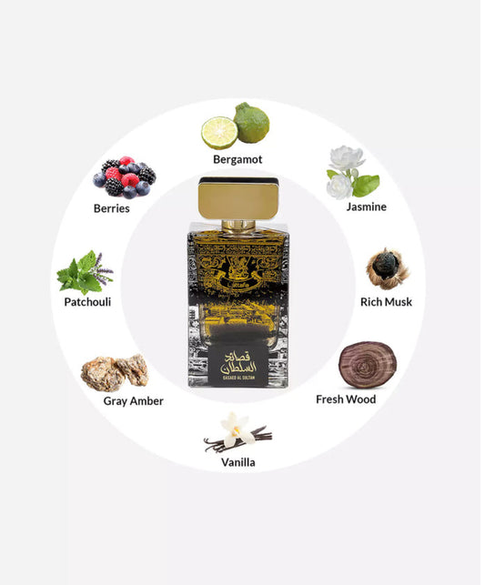 Qased Al Sultan by Lattafa EDP 100ml Similar To D&G The One Unisex
