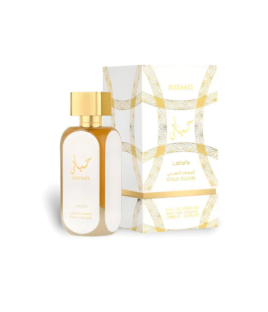 Hayaati Gold Elixir 100ml EDP by Lattafa For Her