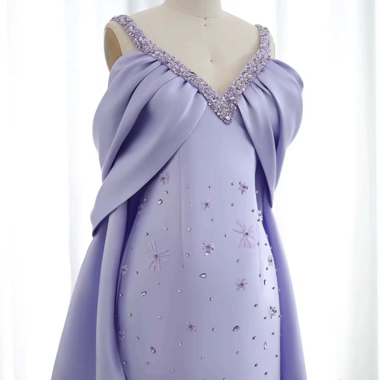 Duaa Modest Hand Embroidered Gown (Pre-Order)