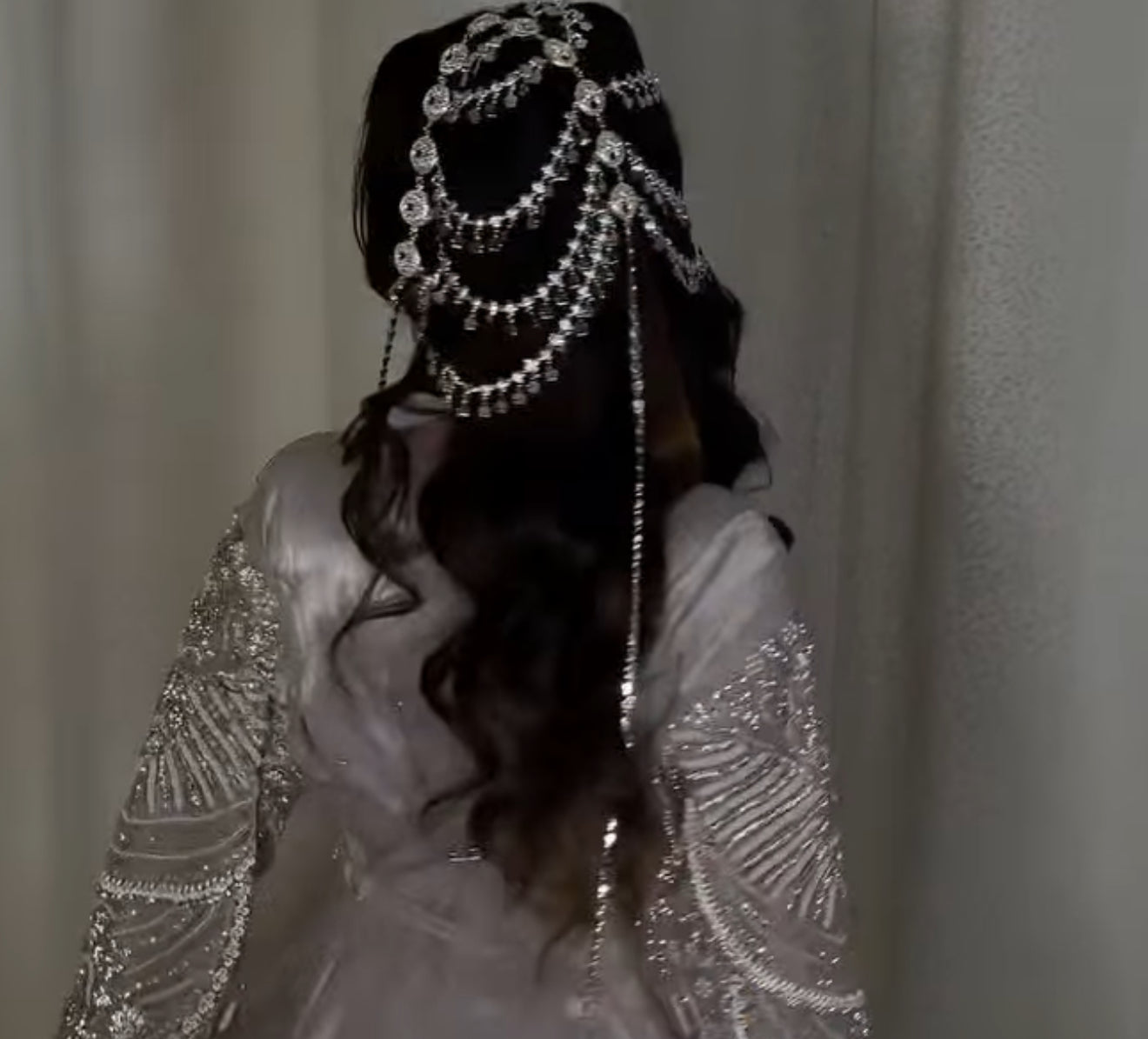 Amaraa Silver Headpiece