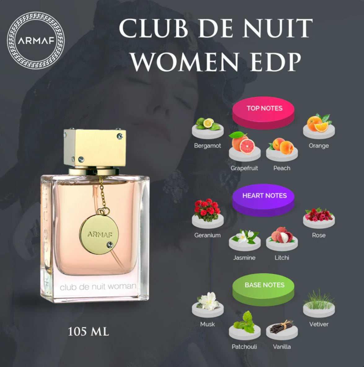 Club De Nuit Woman EDP 200ml For Her