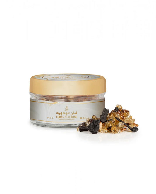 Luban Oud Rose Bakhoor 60gms