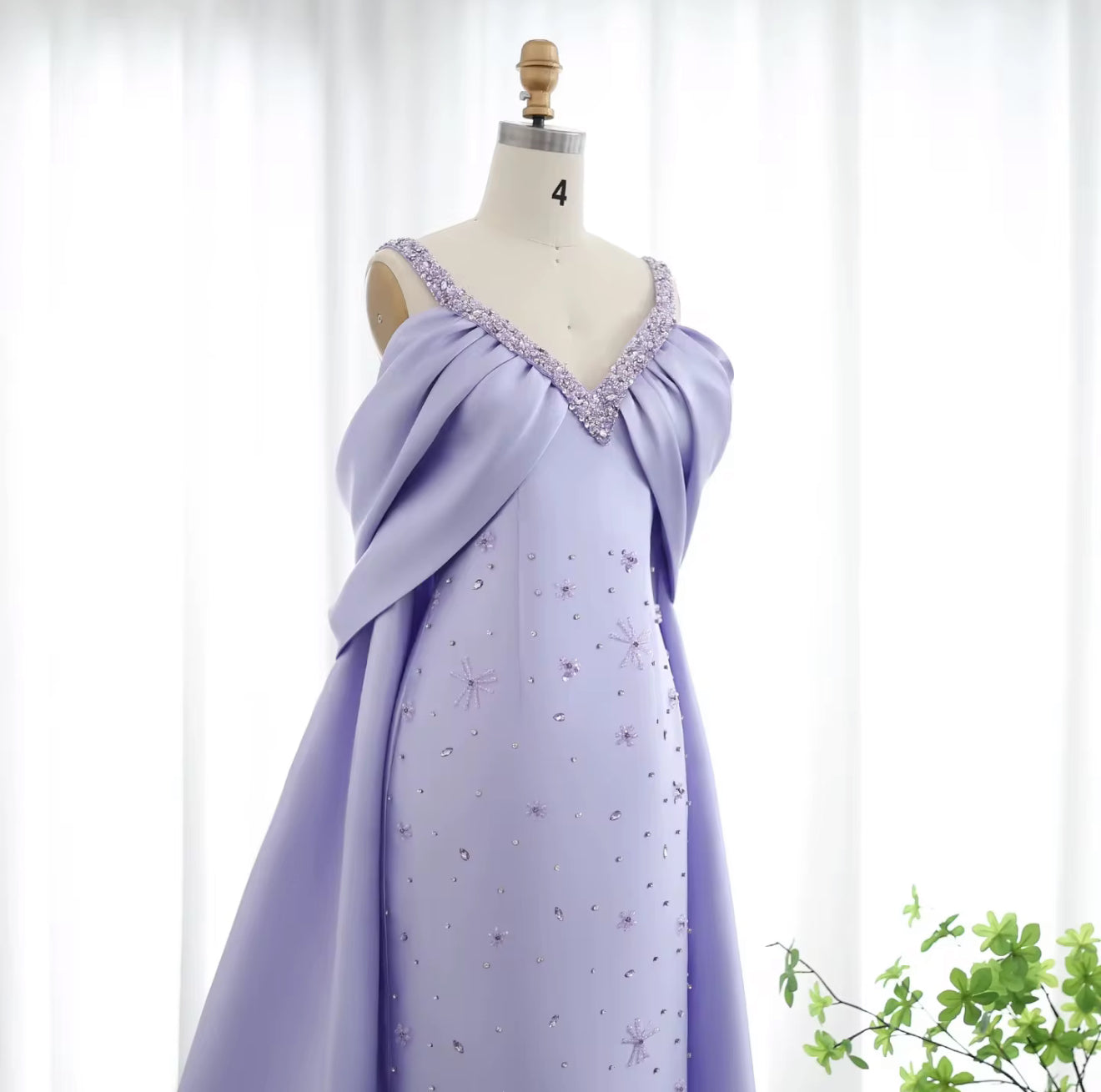 Duaa Modest Hand Embroidered Gown (Pre-Order)