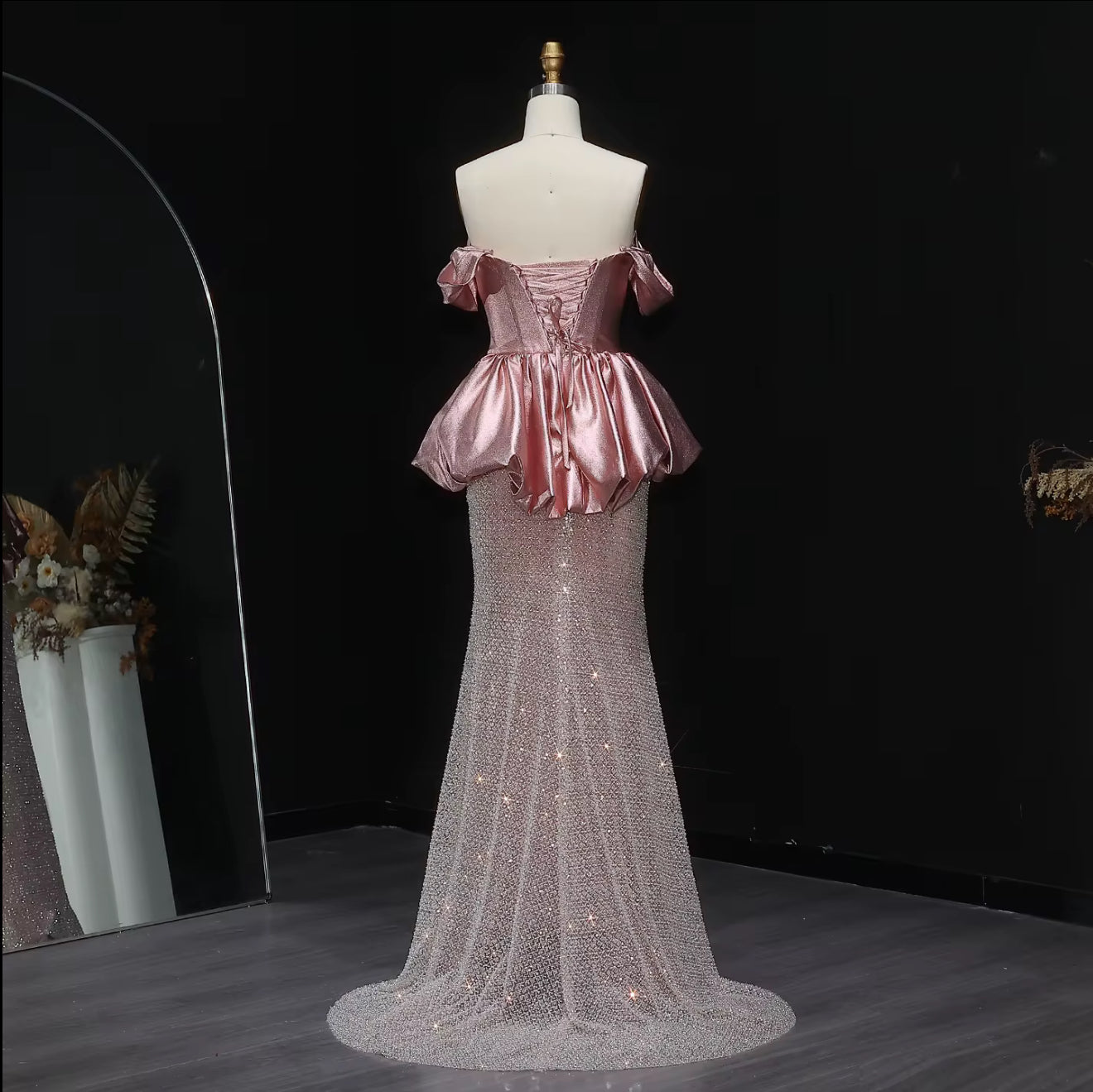 Sidra Hand Embroidered Gown (Pre-Order)