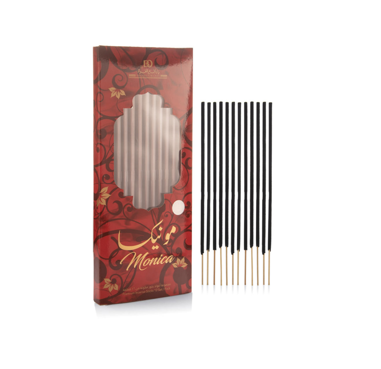 Bakhoor Monika Incense Sticks + Stick Holder (Alternative to Bakhoor)