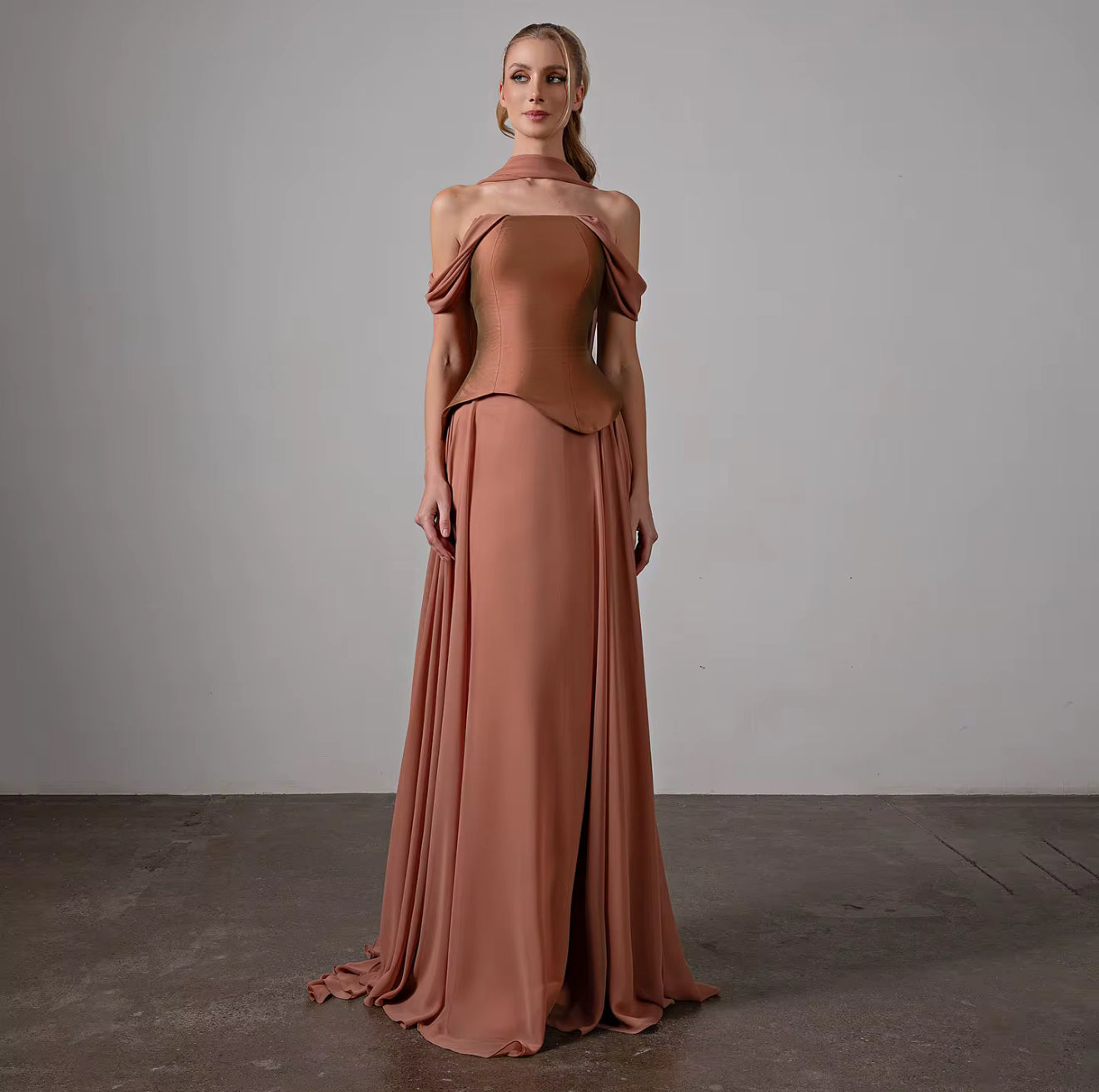 Naima Hand Embroidered Gown (Pre-Order)