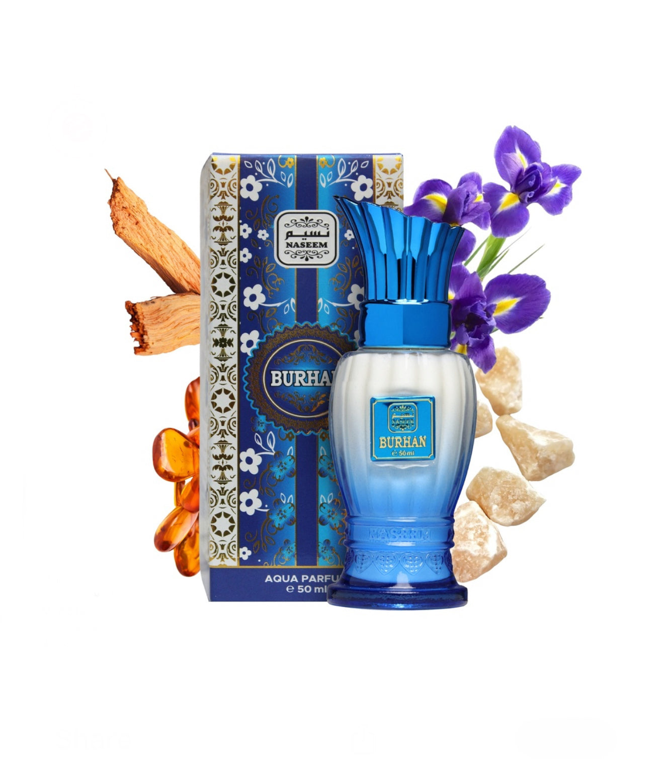 Burhan Non Alcoholic Perfume 50ML khalta Collection By Naseem Aqua Perfum