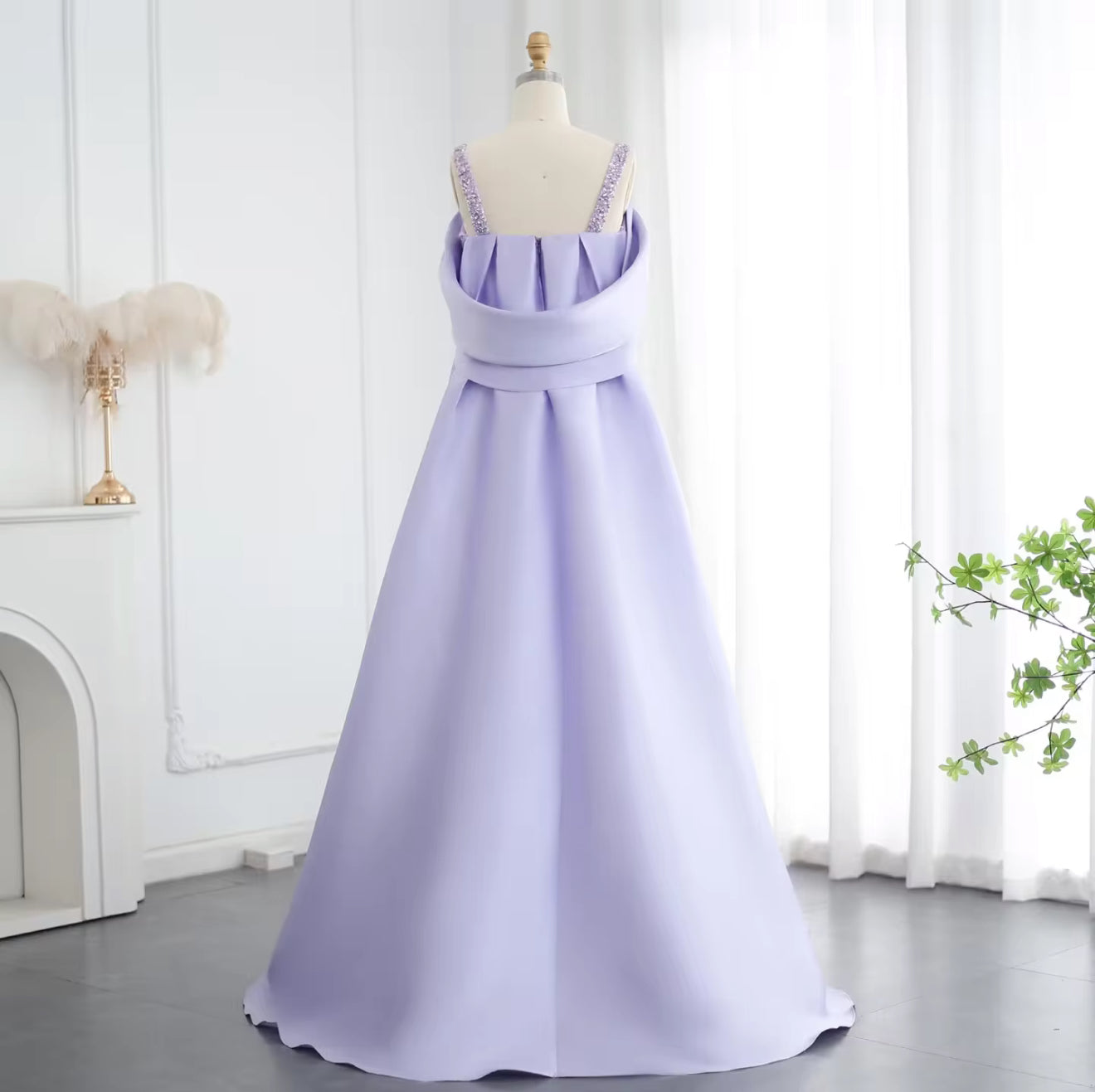 Duaa Modest Hand Embroidered Gown (Pre-Order)