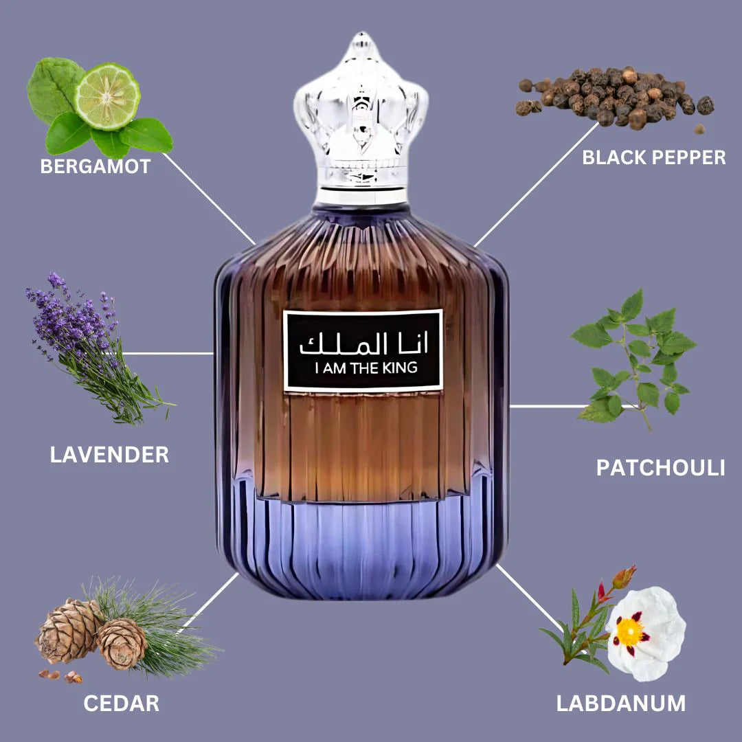 I AM The King 100ml EDP By Ard Al Zaafaran For Him
