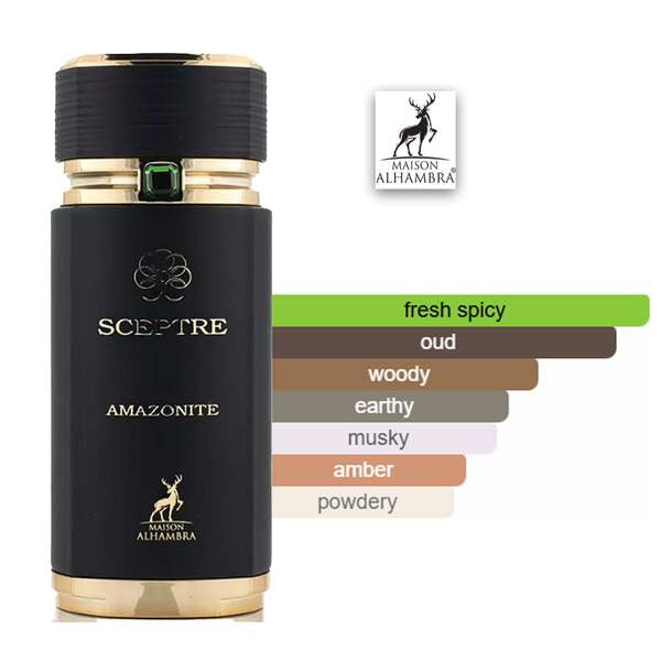 Sceptre Amazonite 100ml EDP by Maison Alhambra Unisex