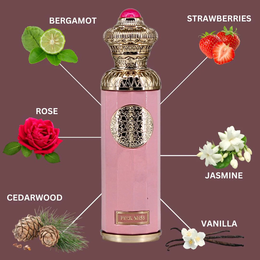 Pink Miss (Heritage Collection) EDP By Surrati 140ml For Her