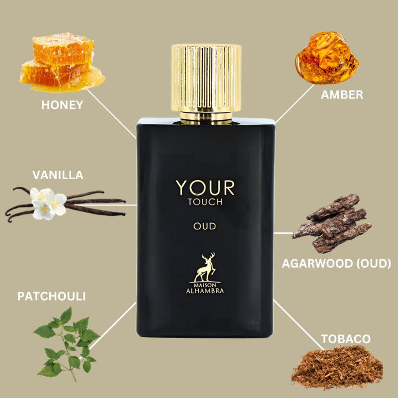 Your Touch Oud EDP 100ml by Maison Alhambra Unisex