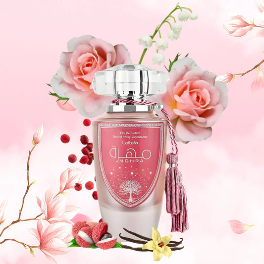 Mohra Silky Rose Perfume 100ml By Lattafa For Her