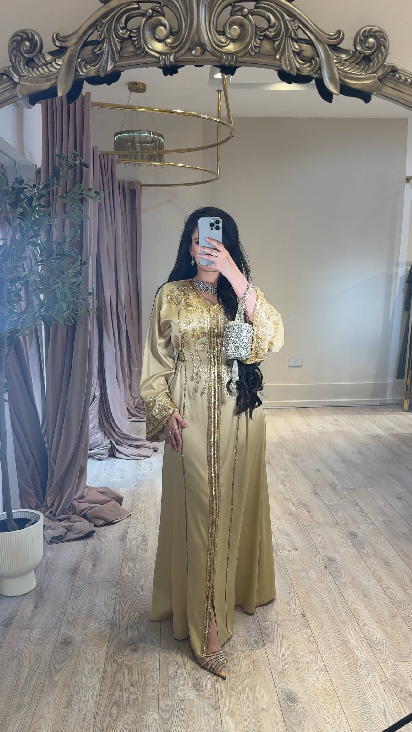 Salma Luxury Embellished Caftan