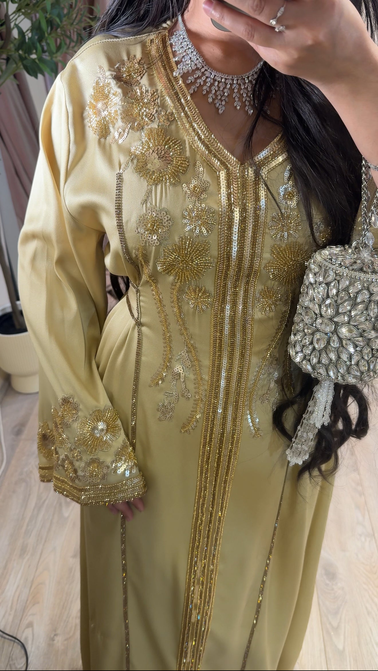 Salma Luxury Embellished Caftan