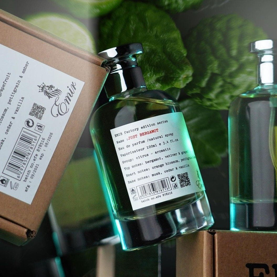 EMIR Factory Edition Just Bergamot EDP 100ml by Paris Corner Unisex