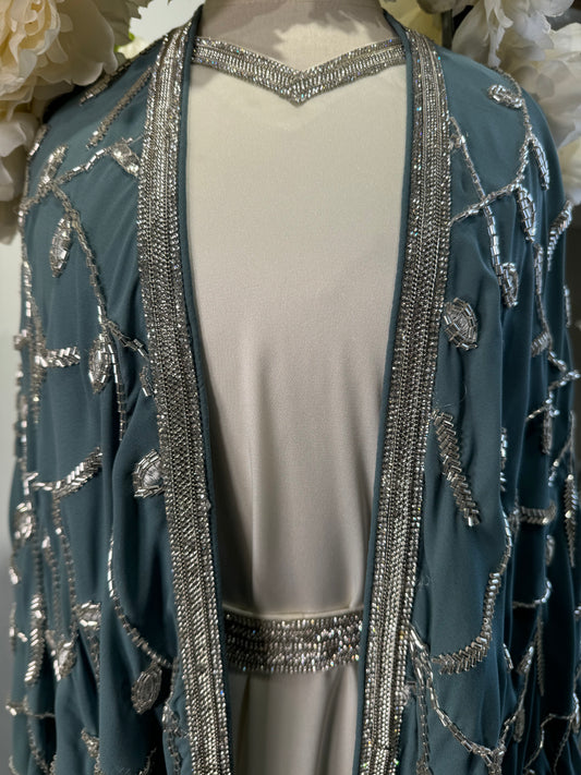 Full embellished Khaliji Caftan