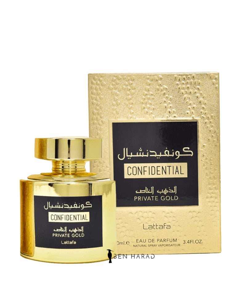 Confidential Private Gold EDP - 100ML by Lattafa Unisex