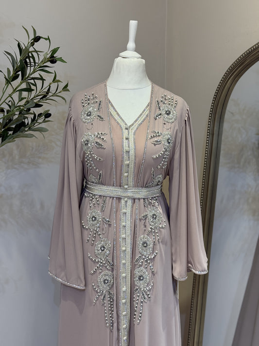 Arouj 3 Piece Khaliji Caftan W01