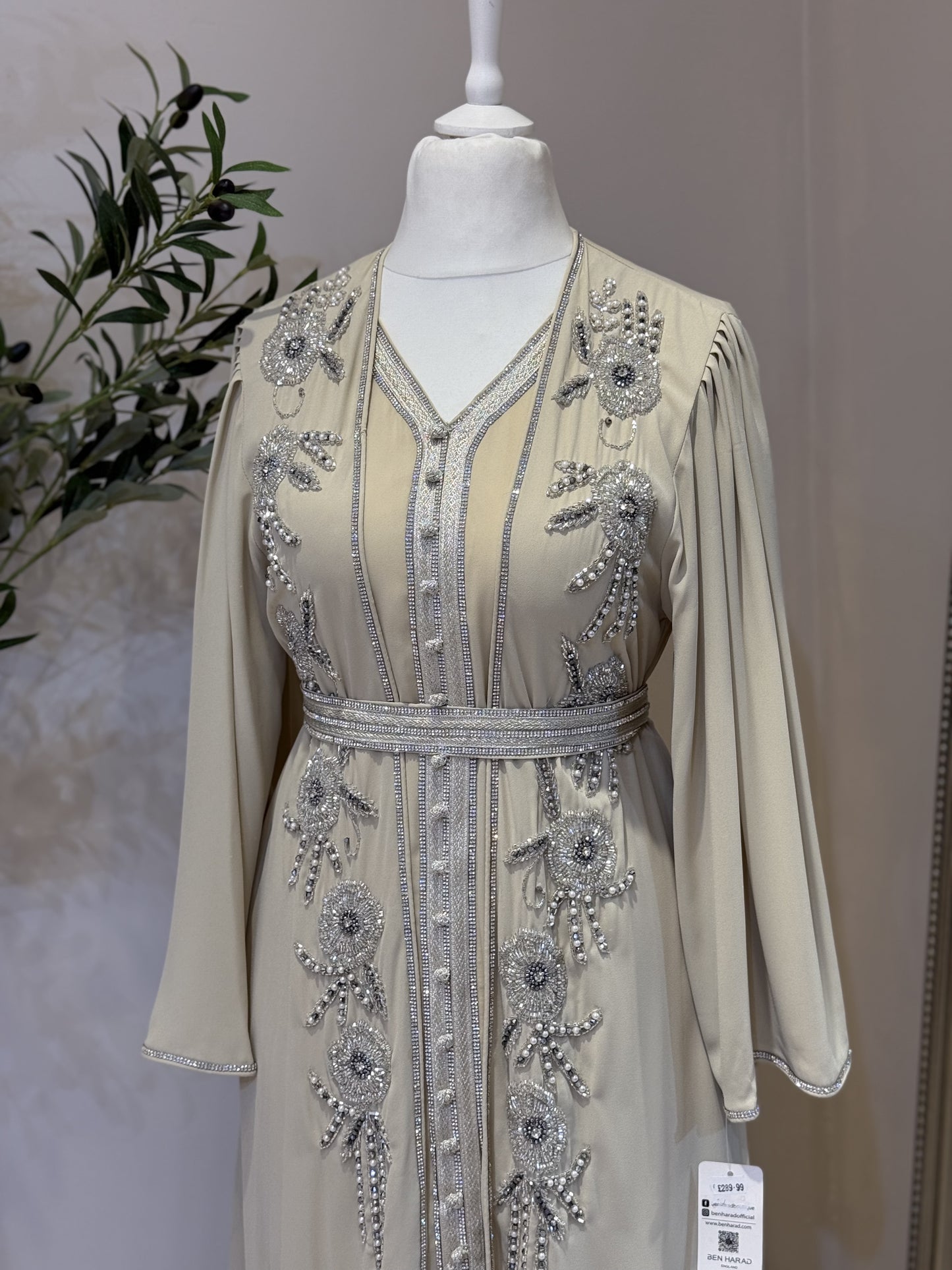 Arouj 3 Piece Khaliji Caftan W01