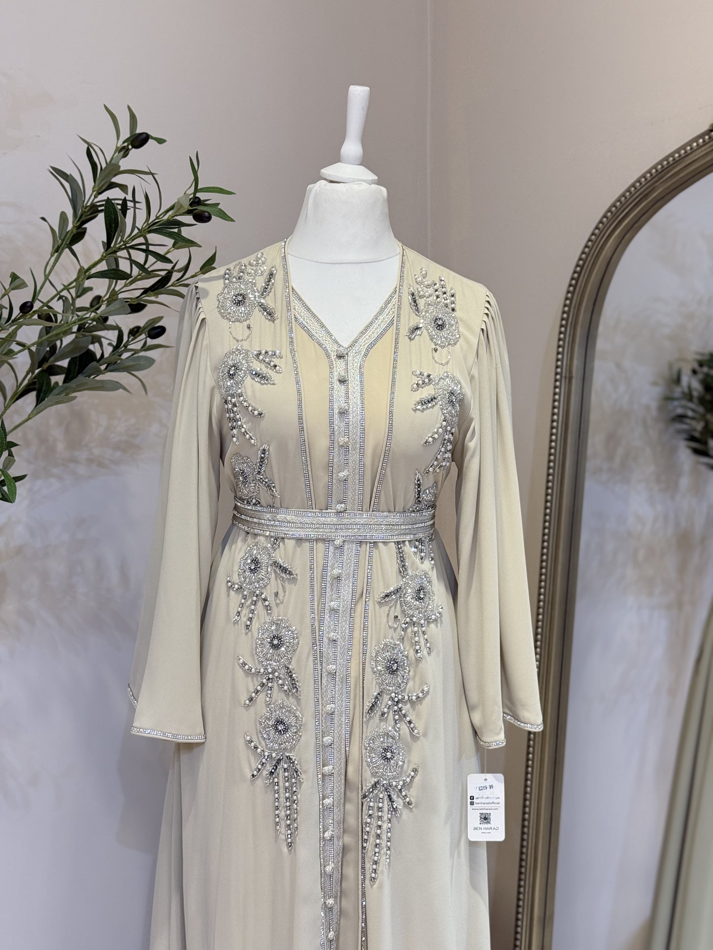 Arouj 3 Piece Khaliji Caftan W01