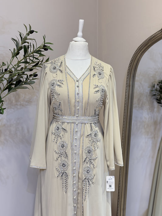 Arouj 3 Piece Khaliji Caftan W01