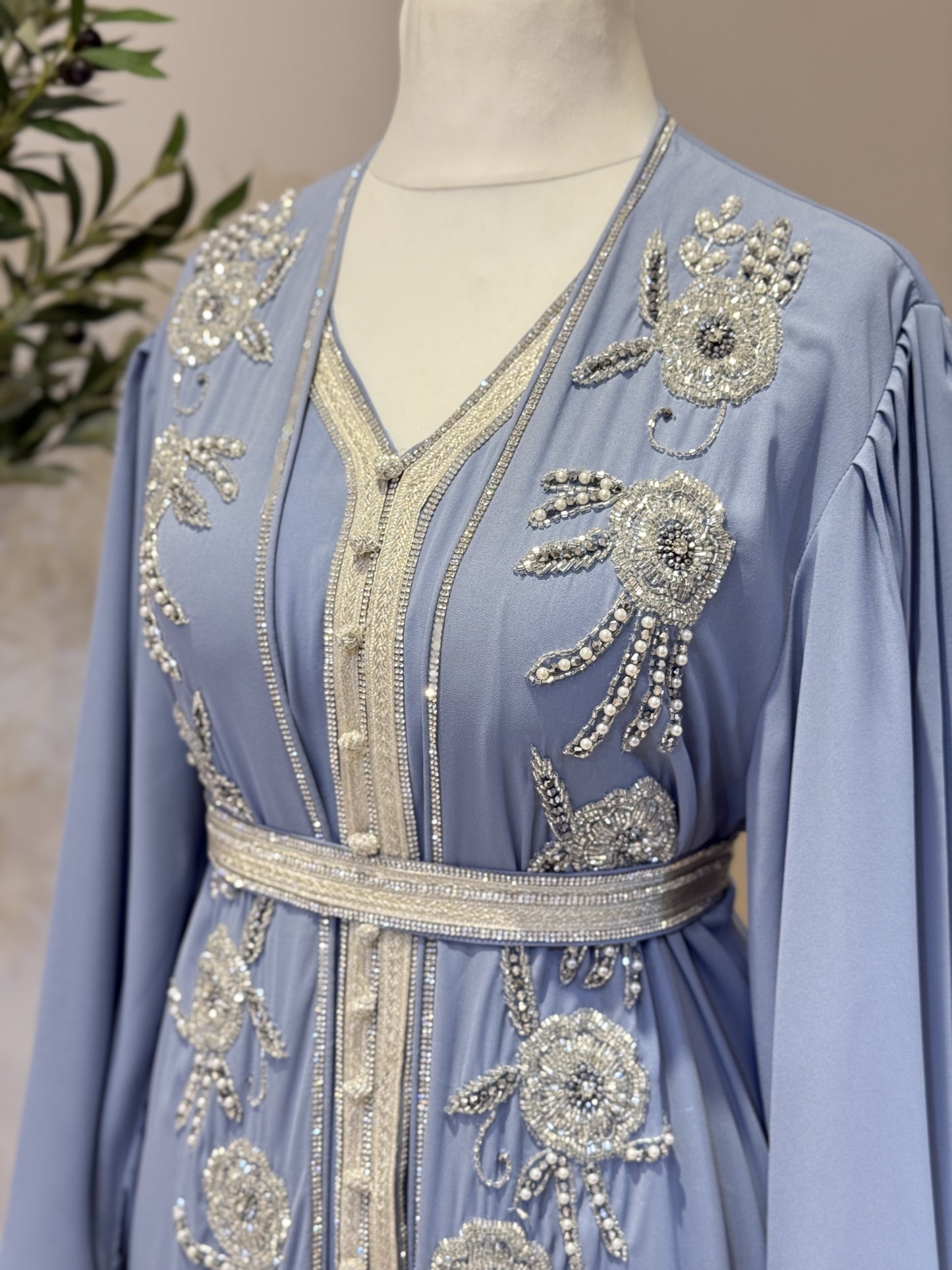 Arouj 3 Piece Khaliji Caftan W01