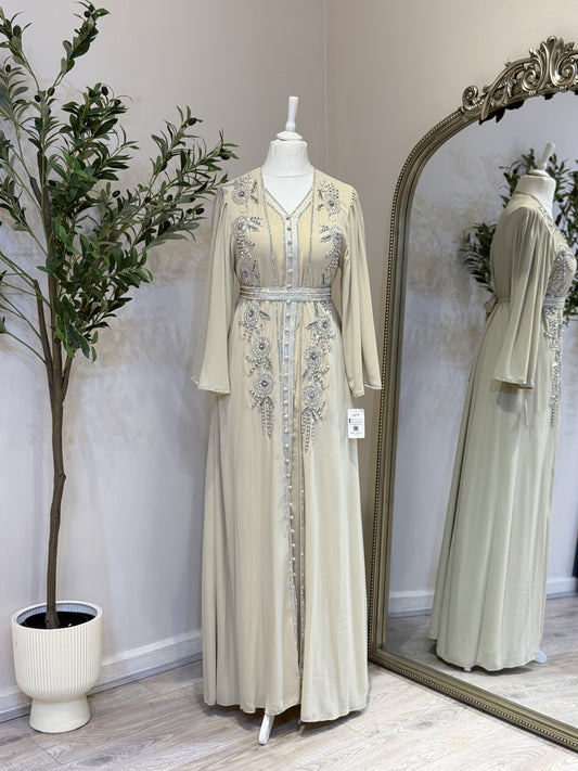Arouj 3 Piece Khaliji Caftan W01
