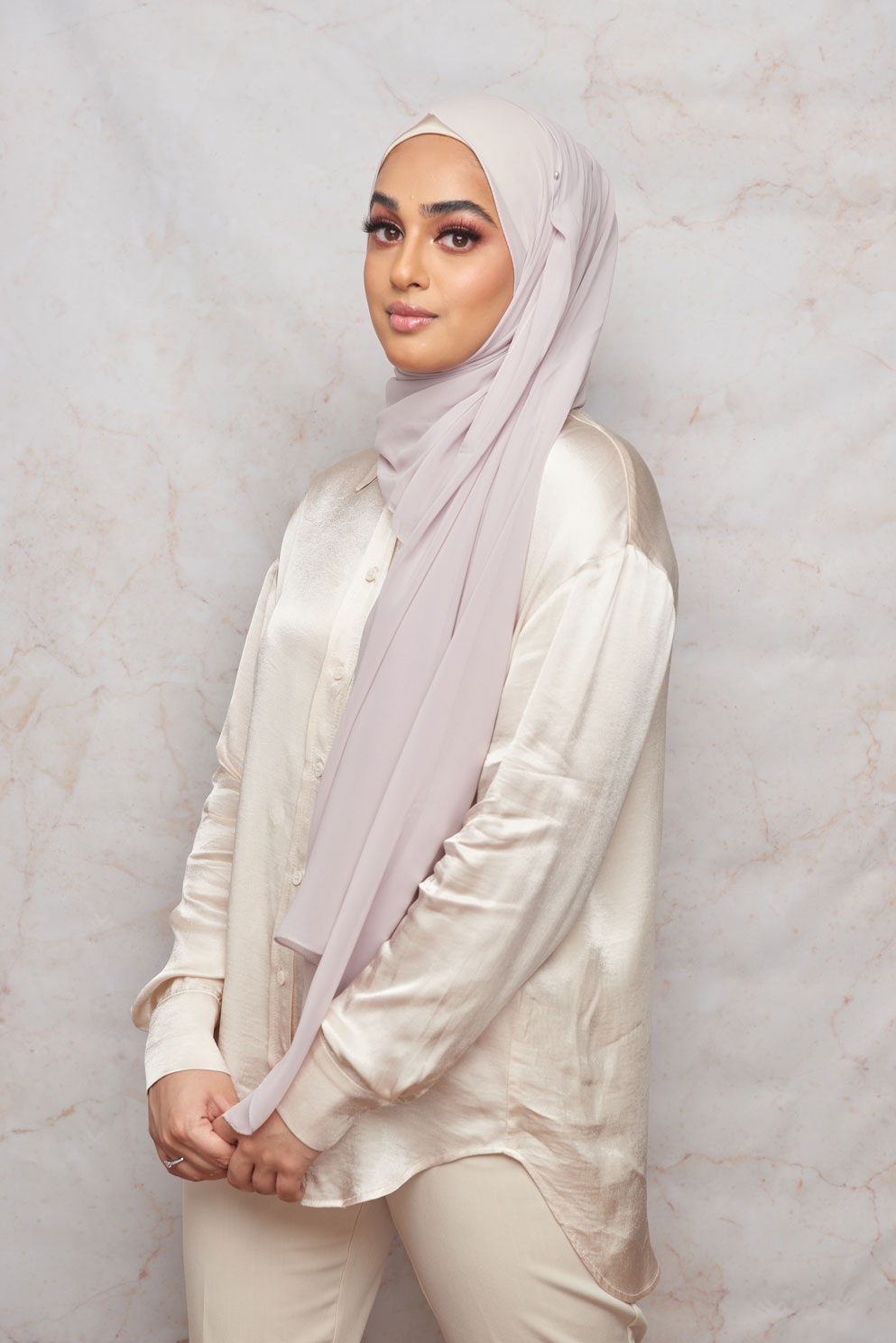 Frosty Mauve Premium Chiffon Hijab