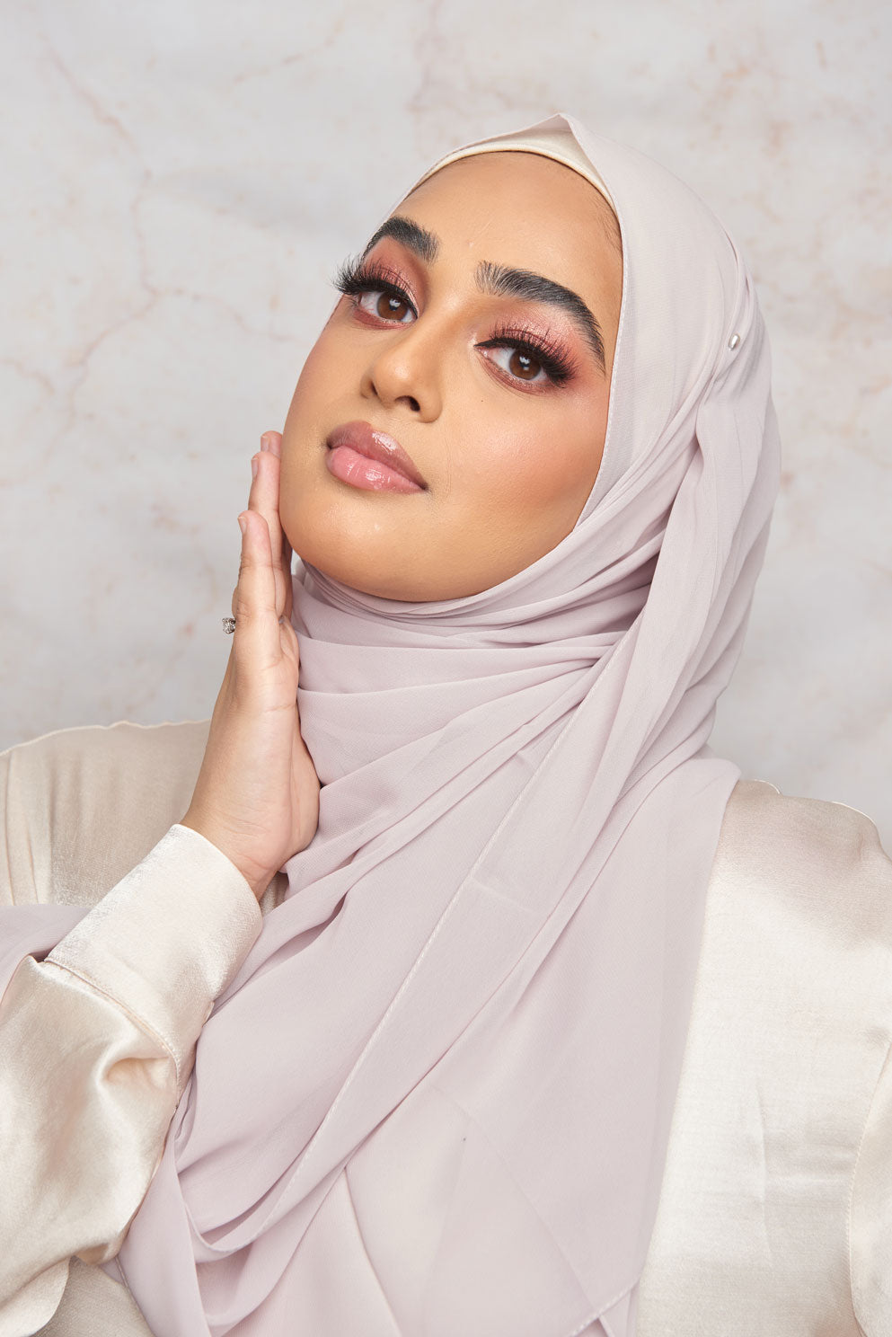 Frosty Mauve Premium Chiffon Hijab