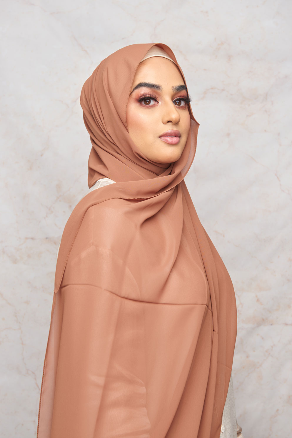 Terracotta Premium Chiffon Hijab