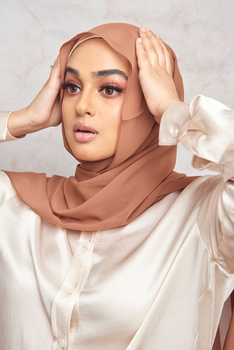 Terracotta Premium Chiffon Hijab