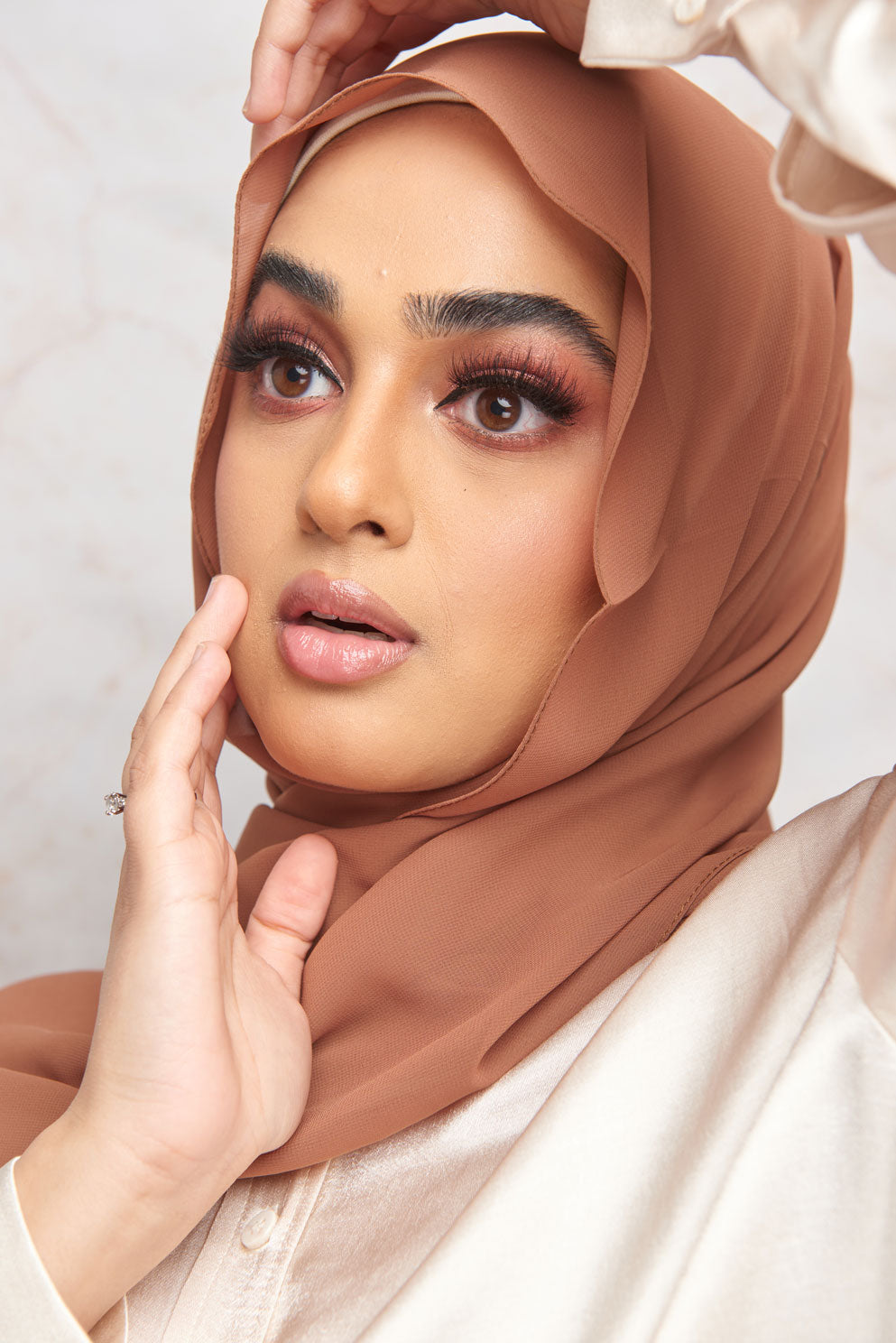 Terracotta Premium Chiffon Hijab