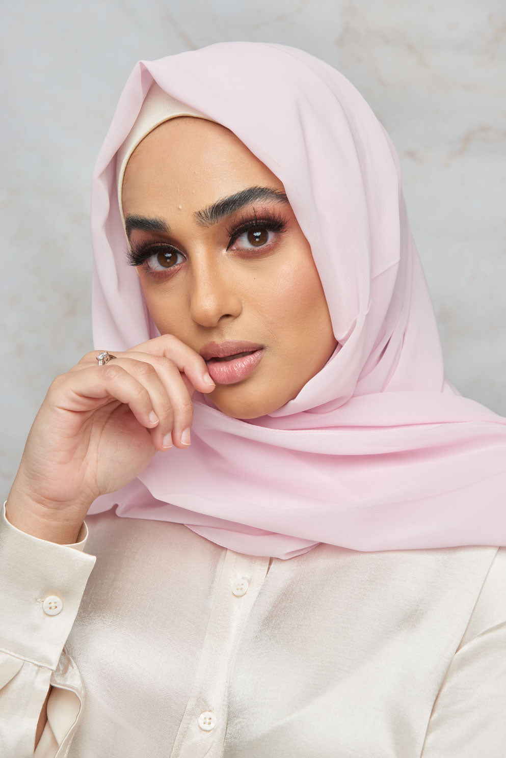 Marshmallow Premium Chiffon Hijab
