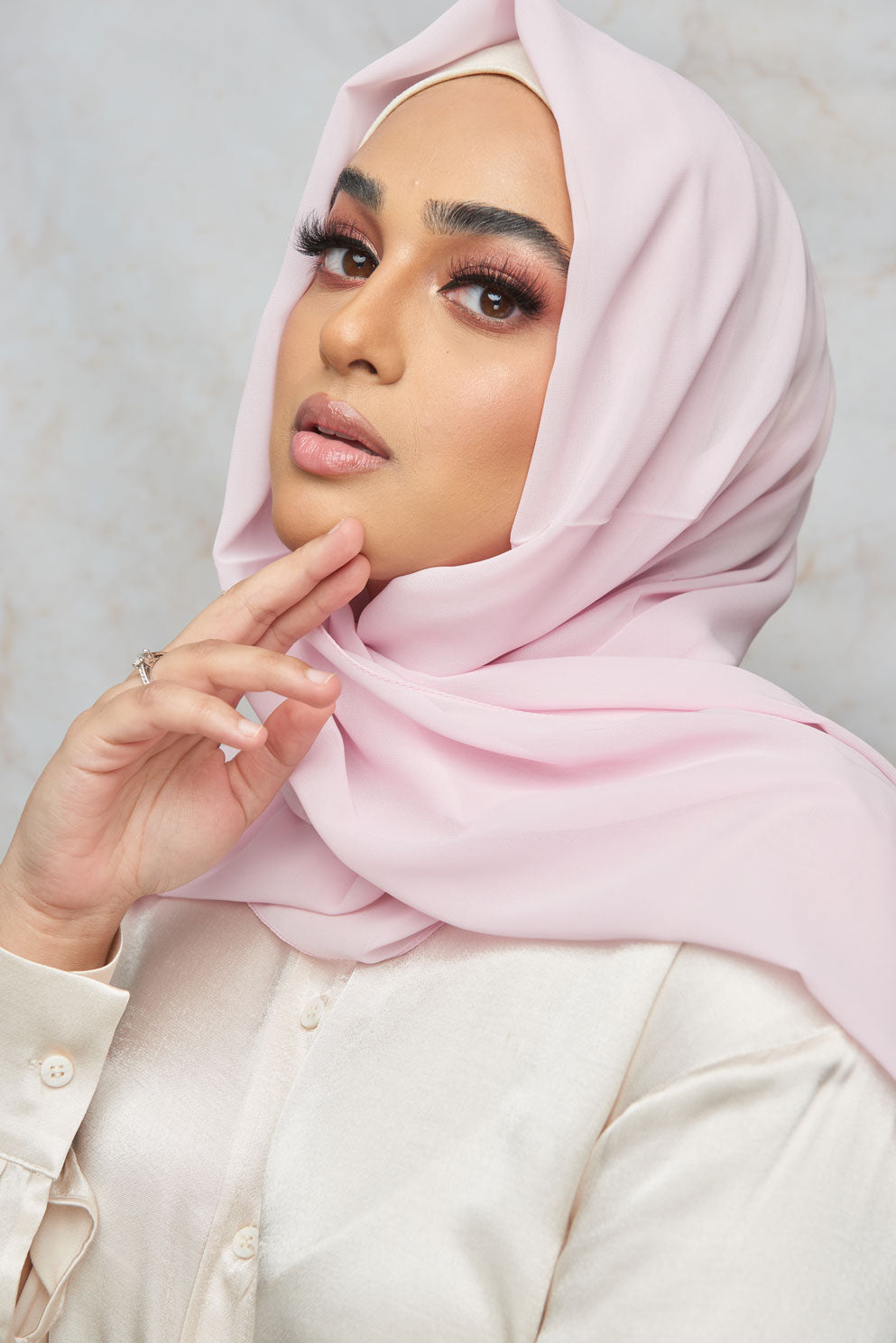 Marshmallow Premium Chiffon Hijab