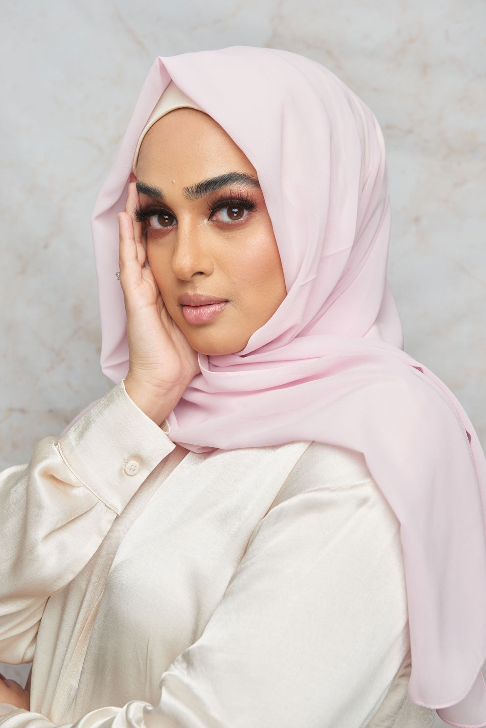 Marshmallow Premium Chiffon Hijab