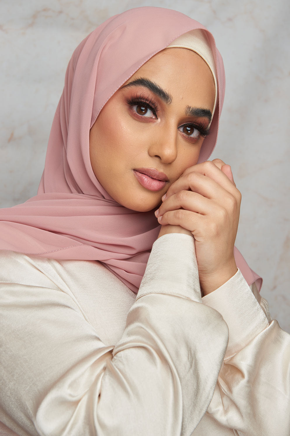 Pink Nevada Premium Chiffon Hijab