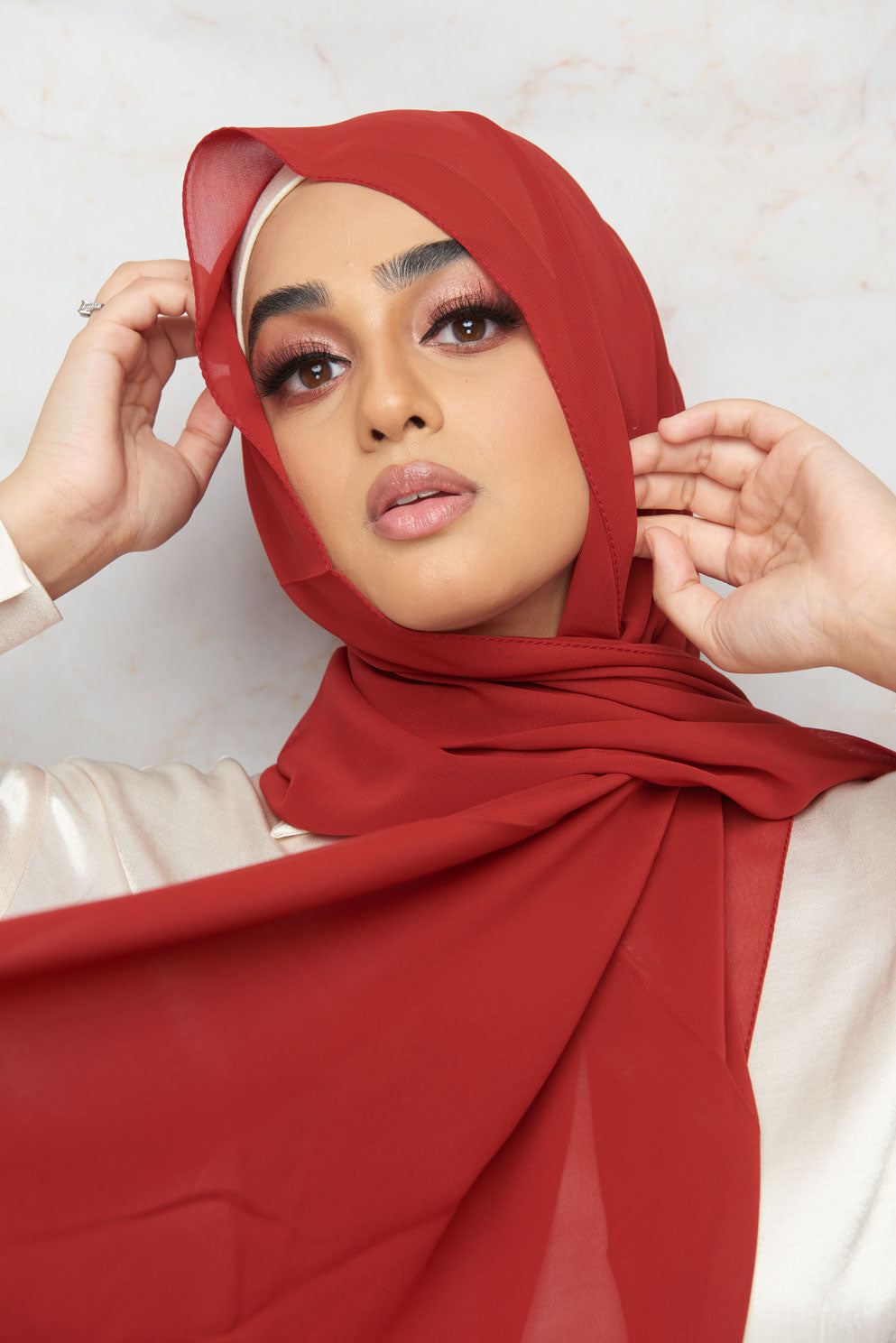 Paprika Premium Chiffon Hijab