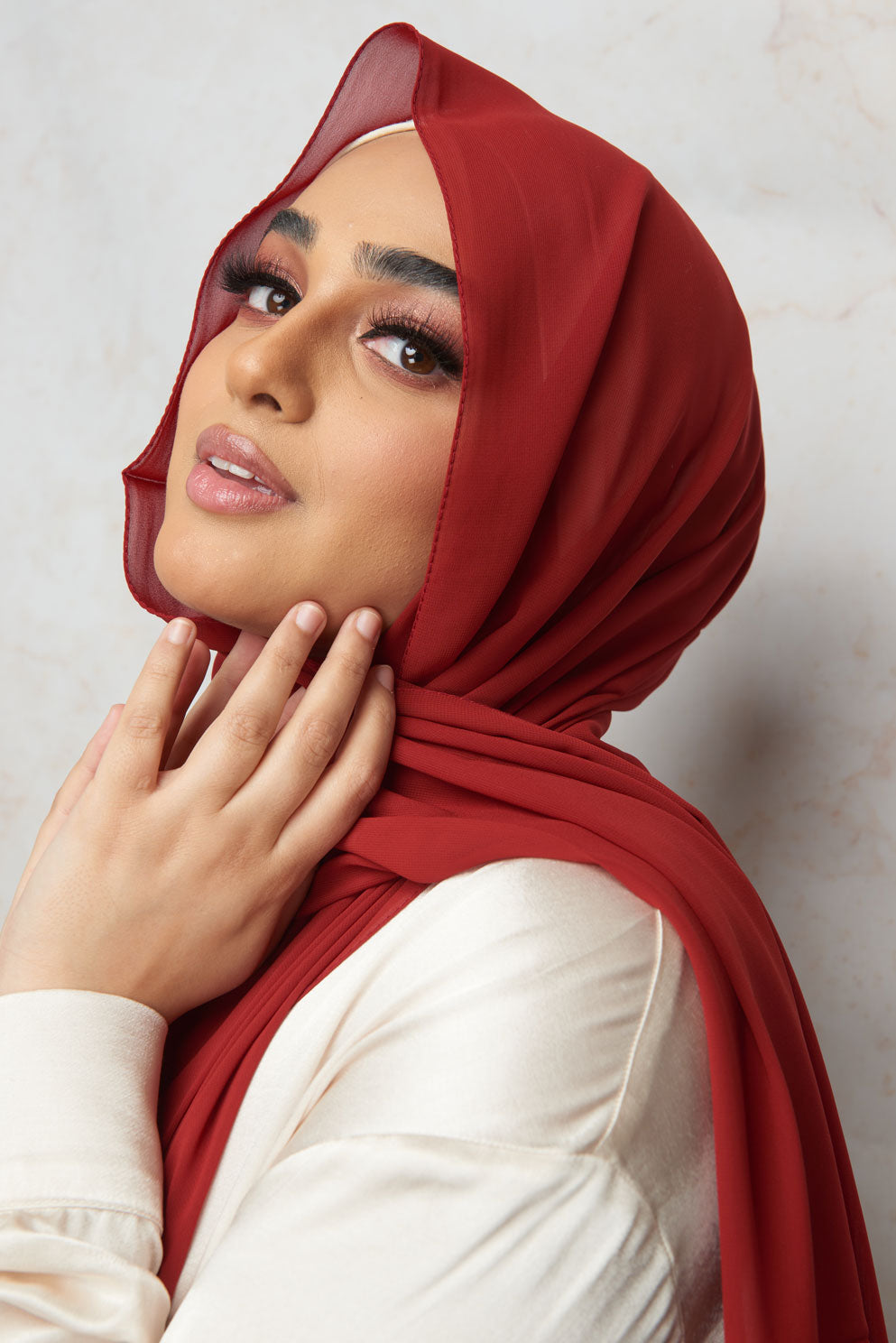Paprika Premium Chiffon Hijab