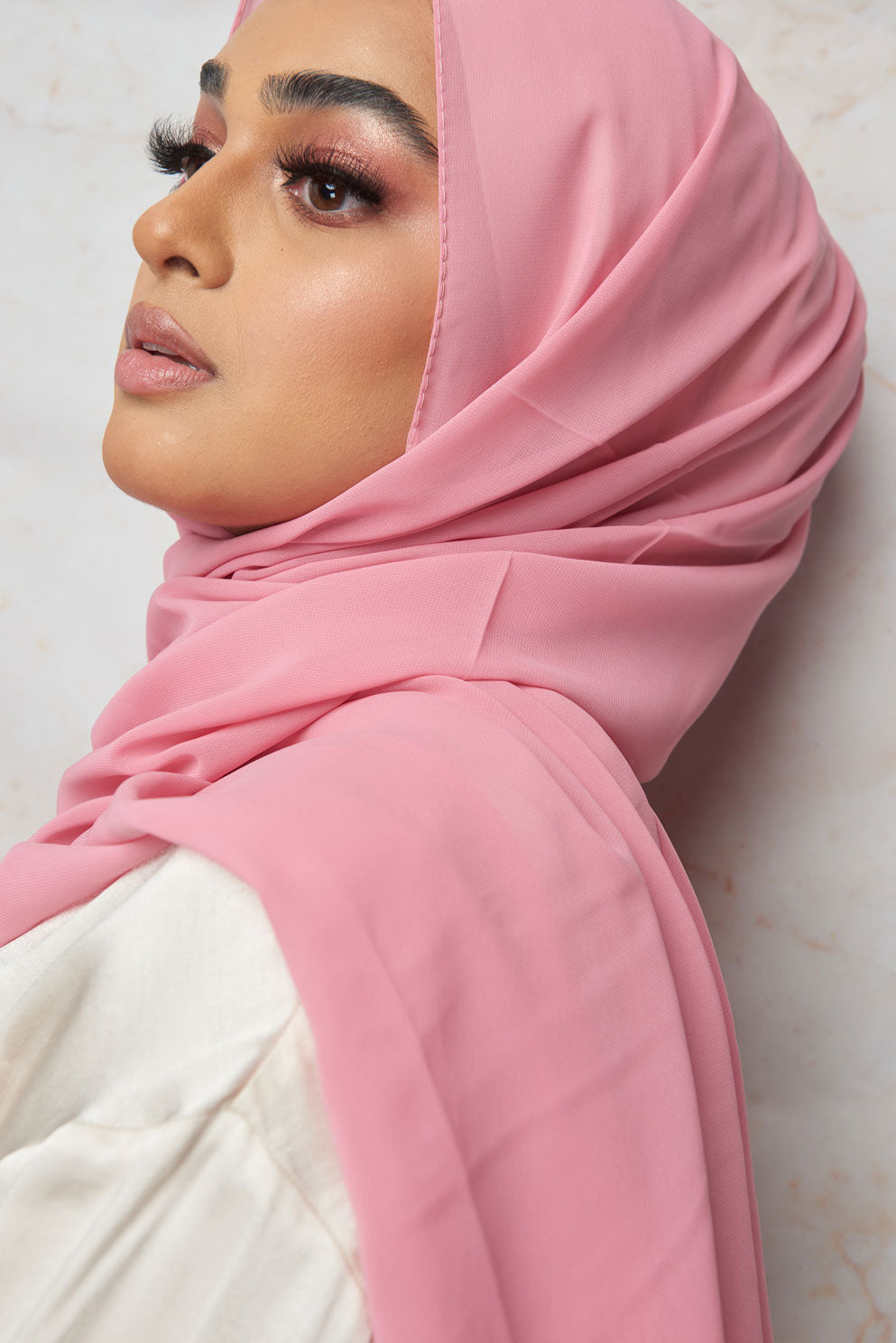 Flamingo Premium Chiffon Hijab