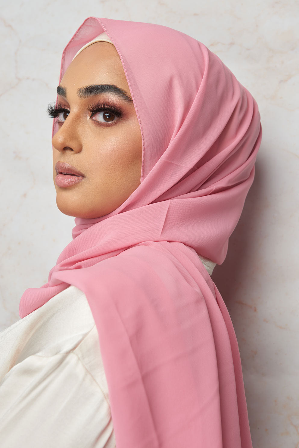 Flamingo Premium Chiffon Hijab