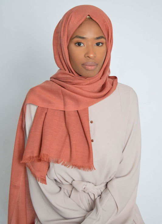 Coral Reef Pashmina Plain Hijab