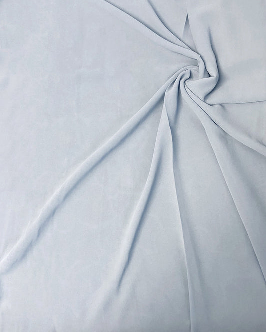 Ice Blue Basic Georgette Hijab